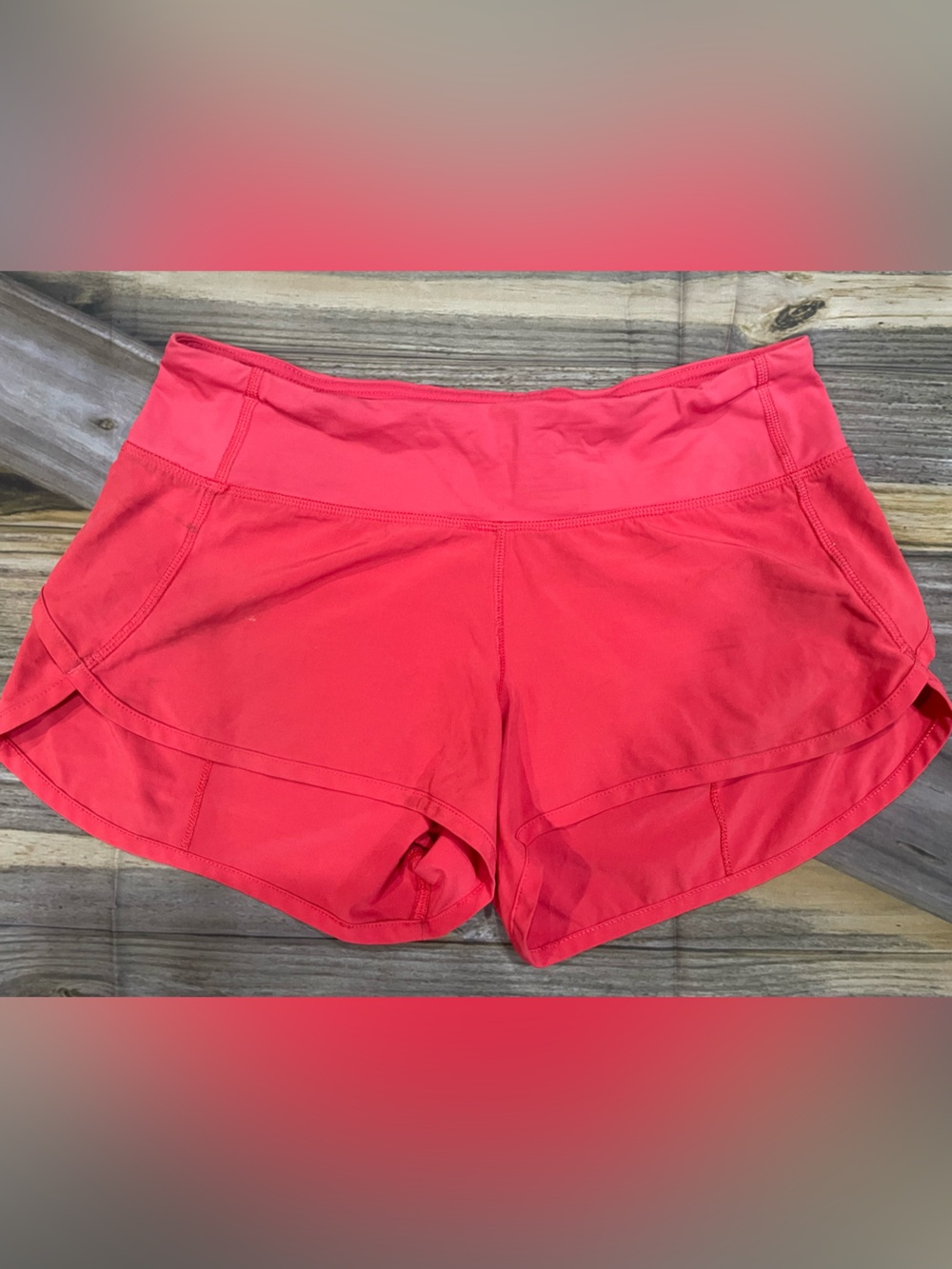Lululemon Running Shorts - Coral Pink